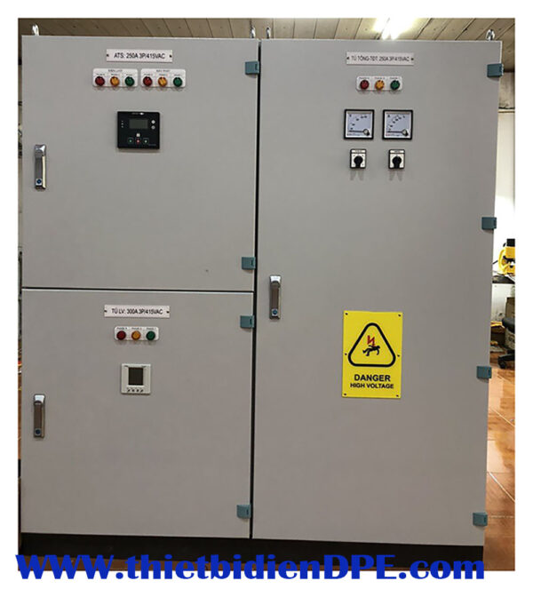 Tủ điện phân  phối MSB +ATS