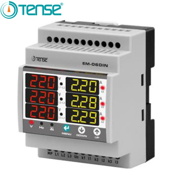 TENSE-EM-06DIN : Đồng hồ đa năng kèm biến dòng