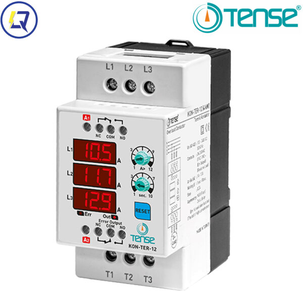 TENSE-KON-TER-12: CÔNG TẮC TƠ ĐIỆN TỬ KÈM BẢO VỆ NHIỆT / DIGITAL CONTACTOR WITH THERMAL RELAY