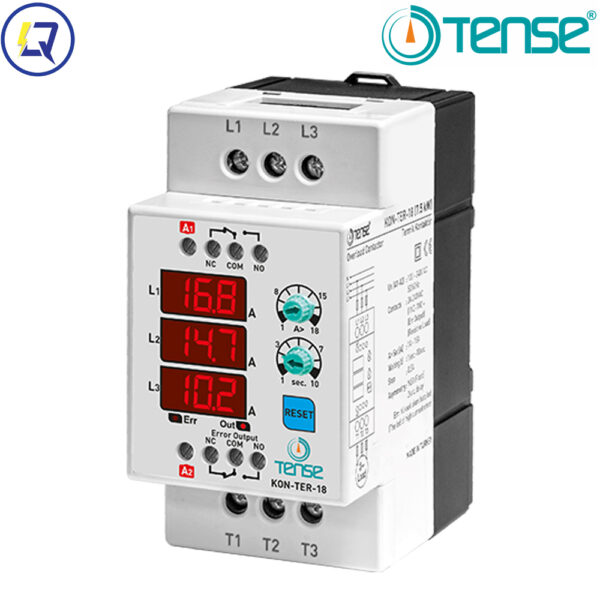 TENSE-KON-TER-18: CÔNG TẮC TƠ ĐIỆN TỬ KÈM BẢO VỆ NHIỆT / DIGITAL CONTACTOR WITH THERMAL RELAY