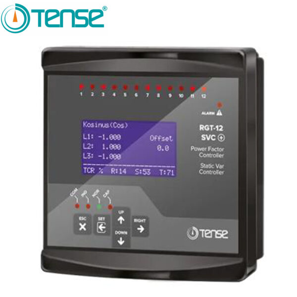 TENSE-RGT-12SVC : Bộ điều khiển công suất tụ bù tự động