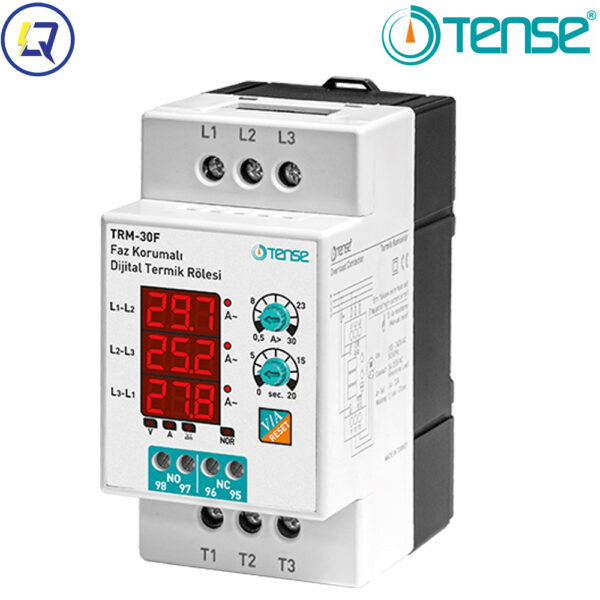 TENSE-TRM-30F: Rơ le bảo vệ điện áp & quá dòng (điều chỉnh)