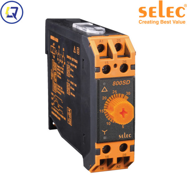 Selec-800SD-2 : Relay khởi động Sao - Tam giác