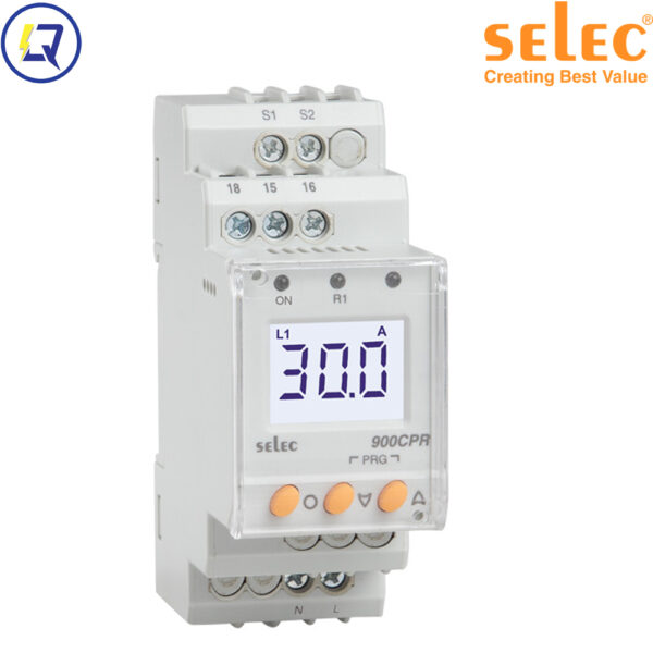 Selec-900CPR-1-230V : Rơ le bảo vệ dòng điện 1 pha