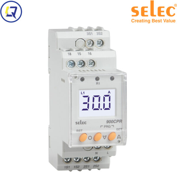 Selec-900CPR-3-230V : Rơ le bảo vệ dòng điện 3 pha