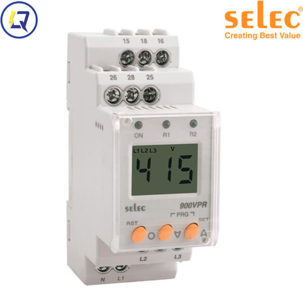 Selec-900VPR-2-280/520V : Rơ Le Bảo Vệ Điện Áp Và Tần Số