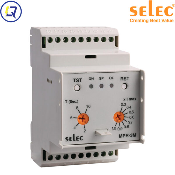 Selec-MPR-3M-2-415V : Relay bảo vệ động cơ 3 pha 3 dây