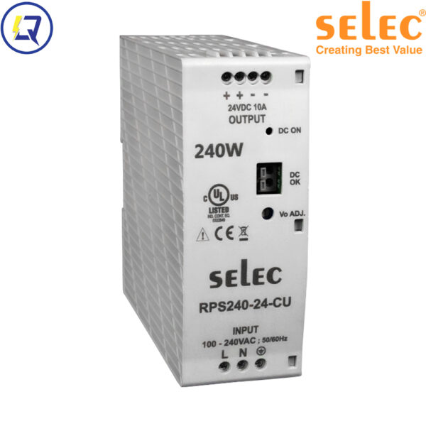 Selec-RPS240-24:  BỘ NGUỒN 220VAC-24VDC