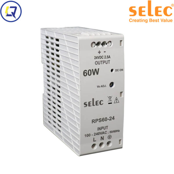 Selec-RPS60-24:  BỘ NGUỒN 220VAC-24VDC