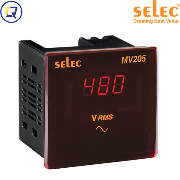 Selec-MV205 : Đồng hồ đo Điện áp 1 pha 2 dây