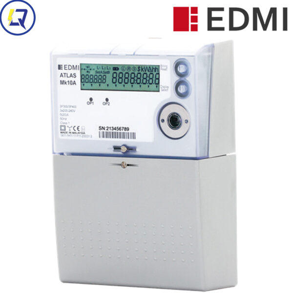 EDMI Mk10A : Công tơ điện tử 3 pha gián tiếp 5(20)A, cấp chính xác 1.0