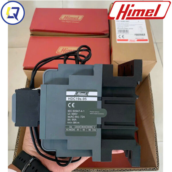 Himel HDC19S6312M7 : Contactor Dùng Cho Tụ Bù 30Kvar - Hình ảnh 4