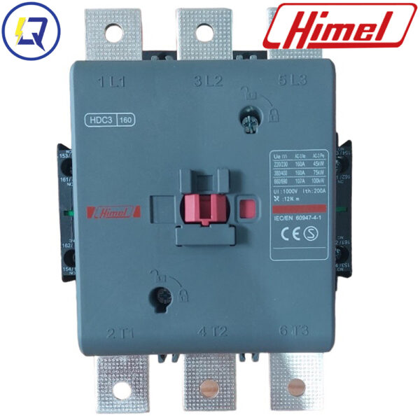 Himel HDC640000M : Contactor 3 Pha 400A Coil 220VAC 50/60Hz