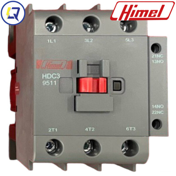 Himel HDC39511M7 : Contactor 3 Pha 95A Coil 220VAC 50/60Hz