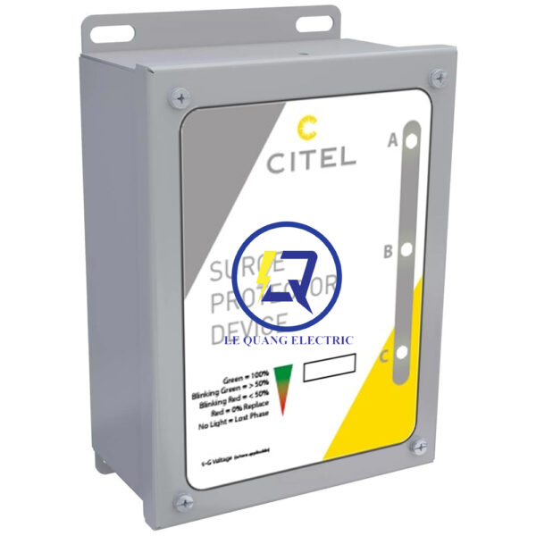 Citel MS100-240Y : Tủ chống sét nguồn AC, 3 pha 4 cực (3L+N), kiểu 1