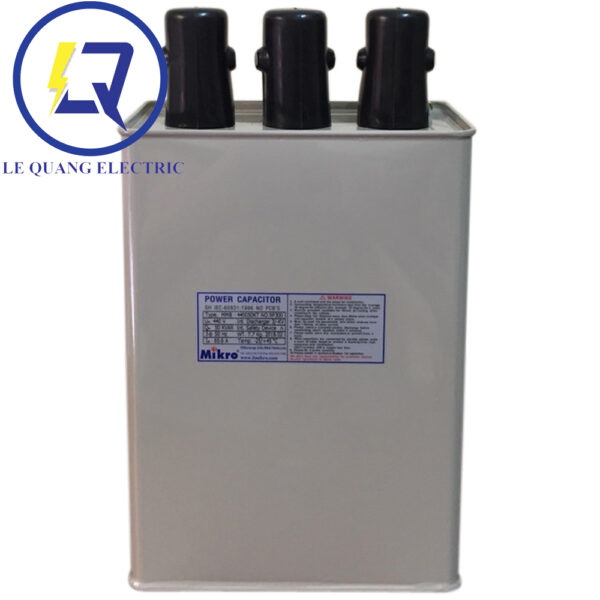 Mikro MMB-445050KT : Tụ Bù Dầu 3 Pha 50Kvar 440V 50Hz