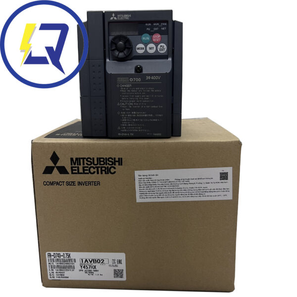 Mitsubishi-FR-D740-0.75K: Biến tần Mitsubishi FR-D740-0.75K 0.75 kW 3 Pha 380V