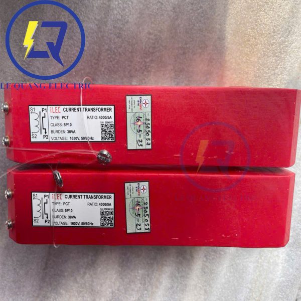 ILEC-PCT-S56 1500/5A  : Biến dòng bảo vệ PCT loại Chữ Nhật Đúc EPOXY PCT-S56 1500/5A - CL.5P10 - 5VA - Hình ảnh 2