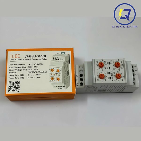ILEC VPR-A2-380/3L: RELAY BẢO VỆ PHA VÀ ĐIỆN ÁP - Hình ảnh 2