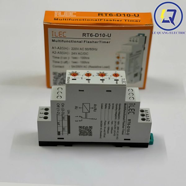 ILEC RT6-D10-U: TIMER ON/OFF DELAY (TIMER ĐÔI)