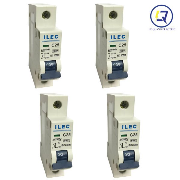 ILEC IB-C116: CB TÉP 1 POLE 6kA 16A (MCB LOẠI C)