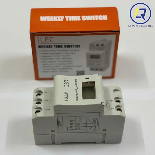 ILEC WTS1: TIMER 24H – MÀN HÌNH HIỂN THỊ LCD